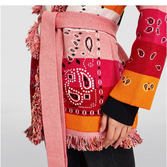 NWT ALANUI BELTED CARDIGAN - Picture 3 of 10